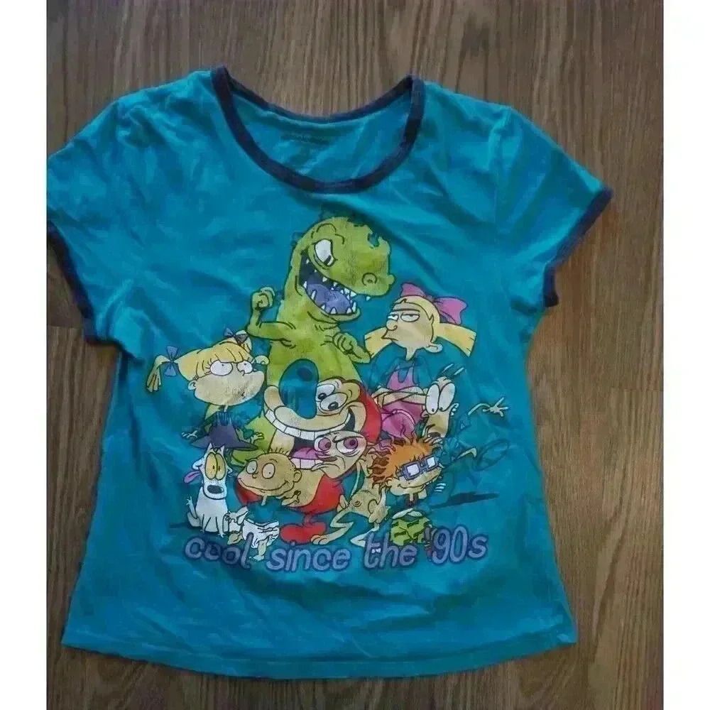 Nickelodeon "Cool Since the 90s" Graphic T-Shirt, Size L